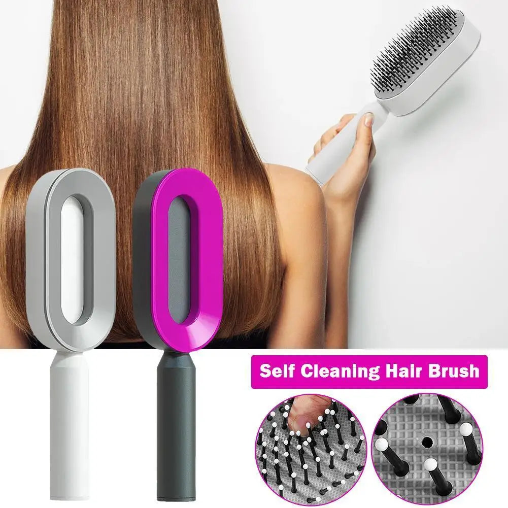 Self Cleaning Hair Brush