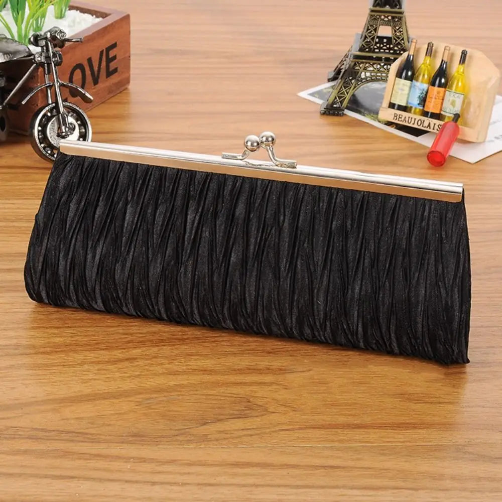 Serenity Pleated Cloth Bag/Wallet