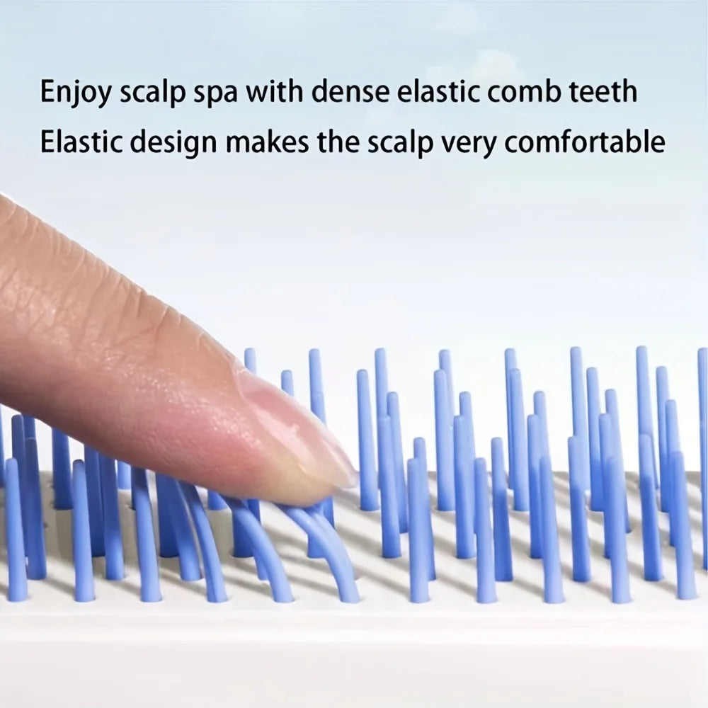 Self-Cleaning Retractable Hair Brush